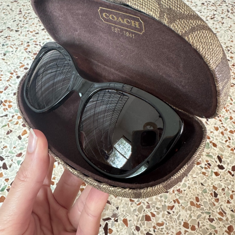 Coach Tortoise Shell Sunglasses
